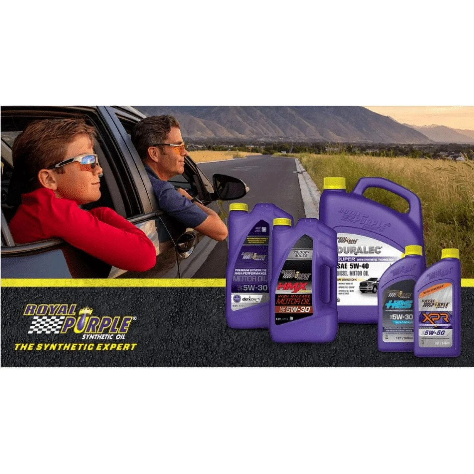 Royal Purple 0W-20 High Performance Synthetic Motor Oil 5 Qt