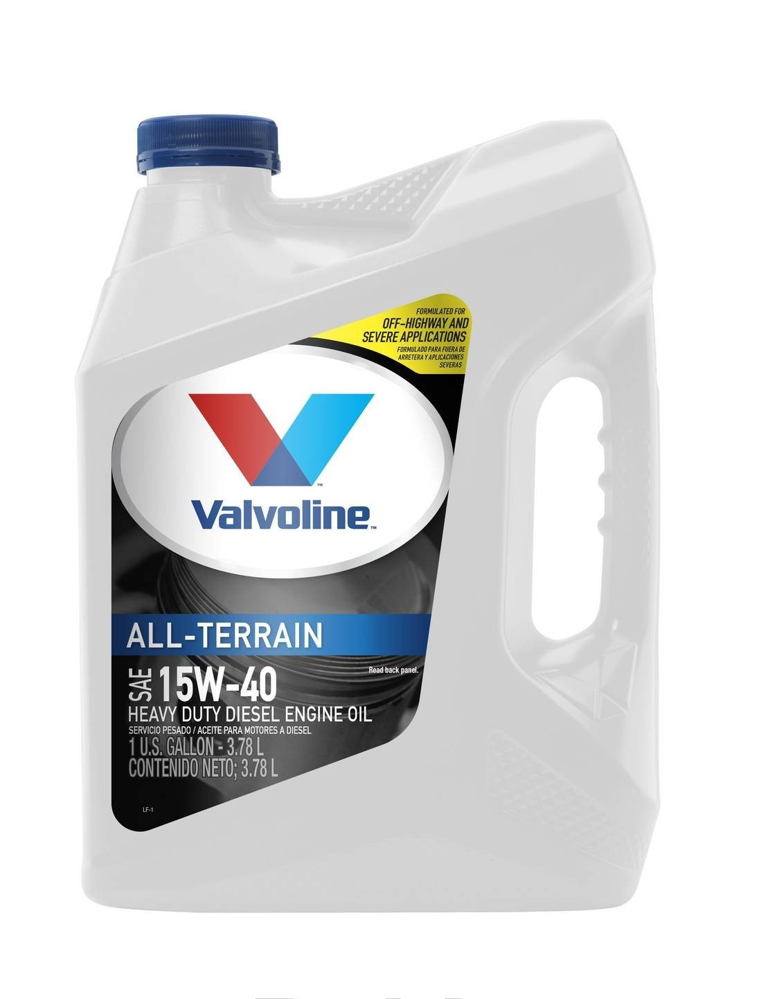 2 PACK- VALVOLINE 894015 All-Terrain Heavy Duty SAE 15W-40 DIESEL; 1 Gallon