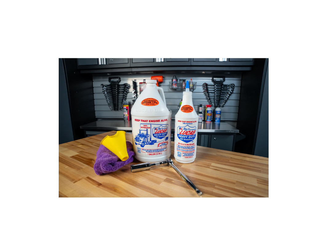 Lucas Oil 10002 Heavy Duty Oil Stabilizer One Gallon Automotive Additive