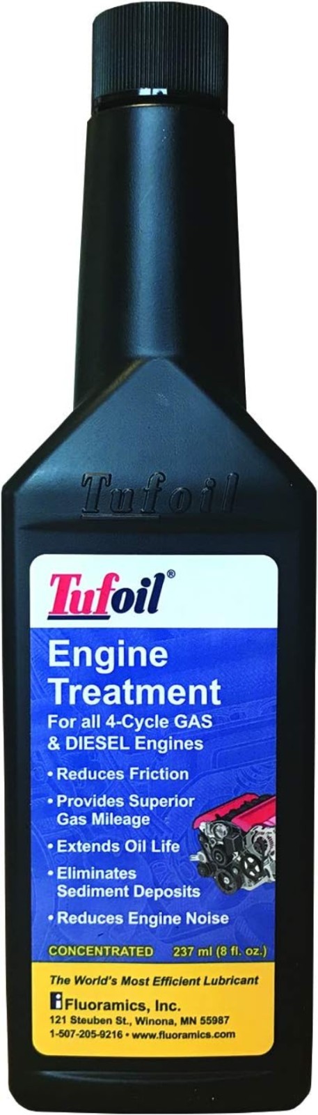 Fluoramics Engine Treatment 8 oz Bottle – Smoother Starts & Powerful Engine