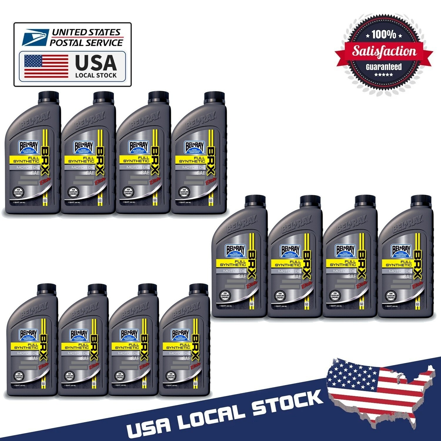 Bel-Ray 5W20 Sae Motor Oil For Jeep Dodge Chrysler Ram Case Of 12 Quarts