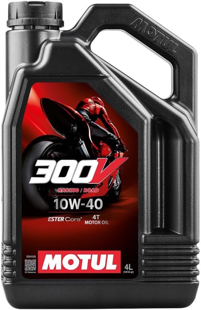 300V 10W40 Synthetic Racing Motor Oil – 4L with ESTER Technology for Peak Power