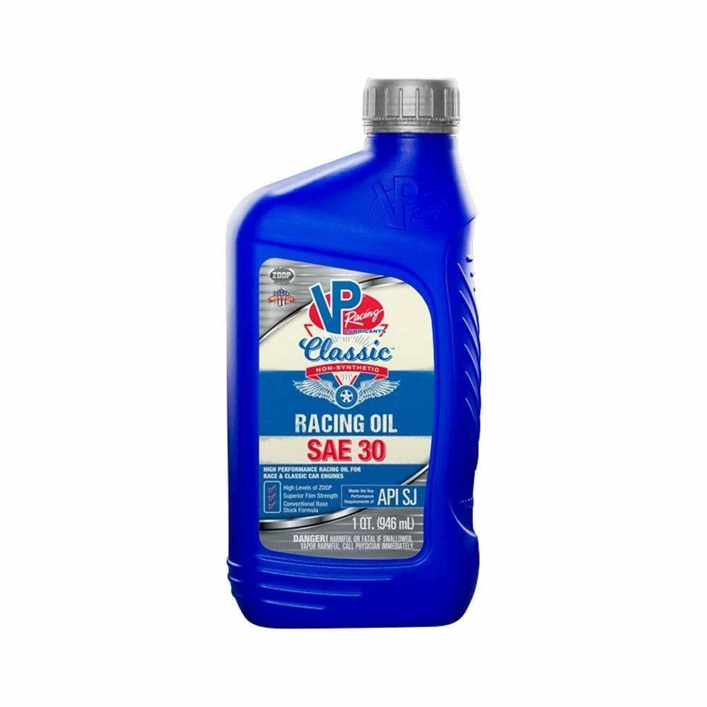 6 PACK!!!! VP Racing Fuels 2681 Classic SAE 30 Race Oil 1qt