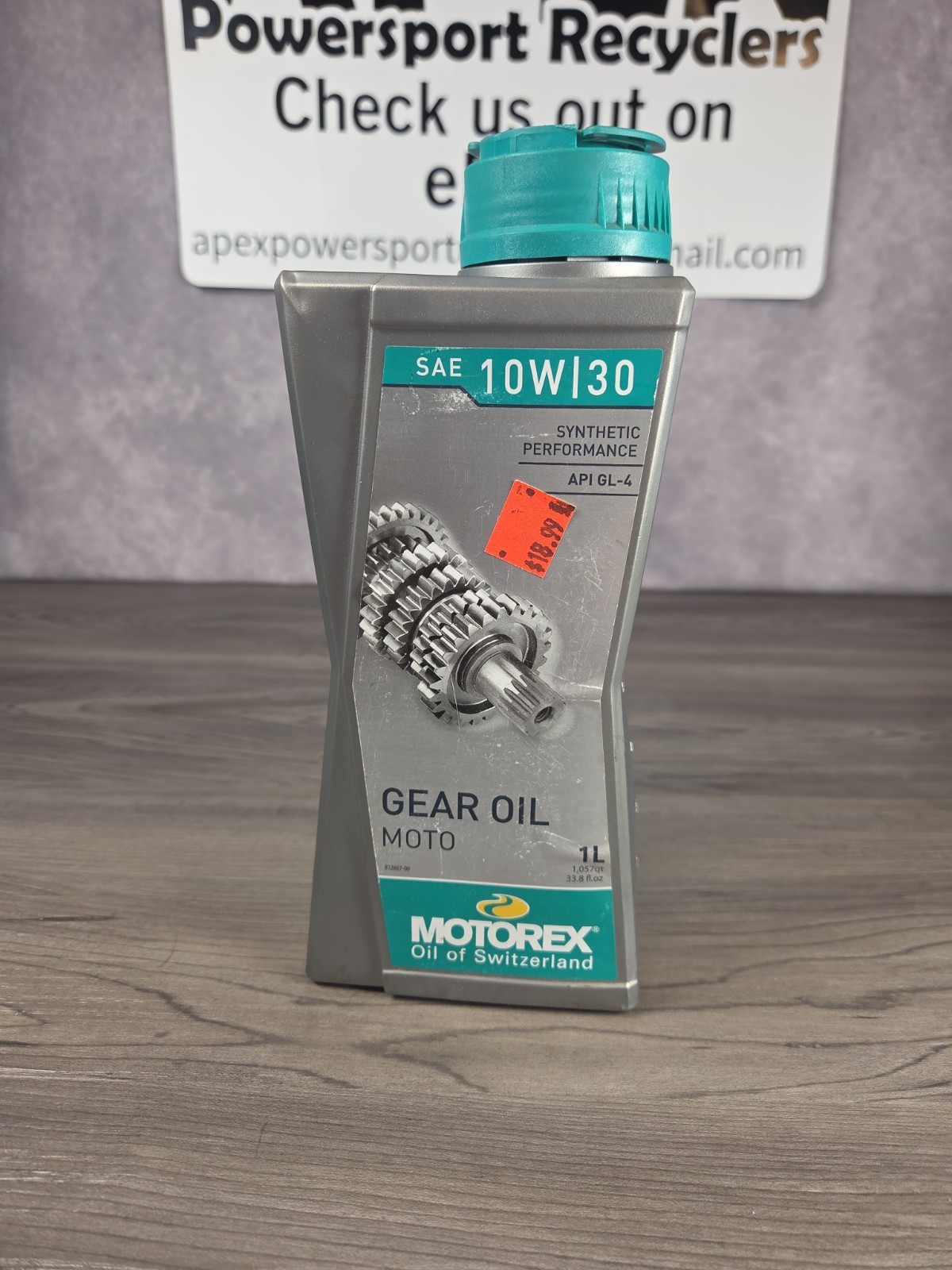Motorex 10W‑30 Synthetic Moto Gear Oil API‑GL‑4 High Performance