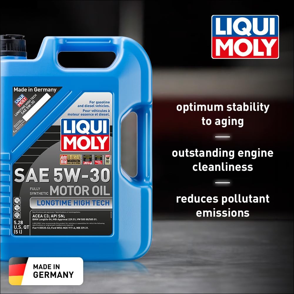 5W30 Fully Synthetic Engine Oil 5L Long Lasting Performance & Protection