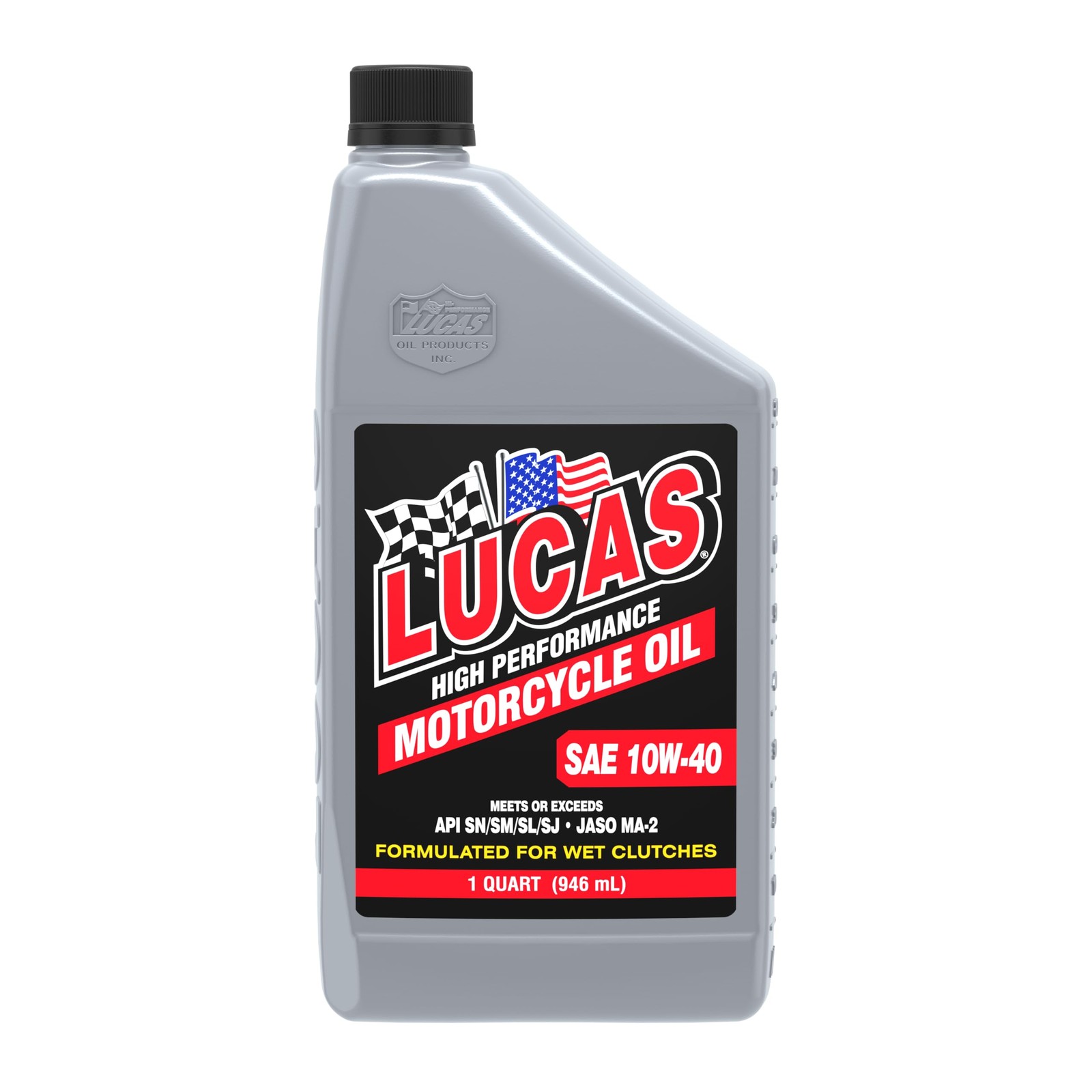 10767 High Performance Conventional SAE 10W40 Motorcycle Oil 1 Quart