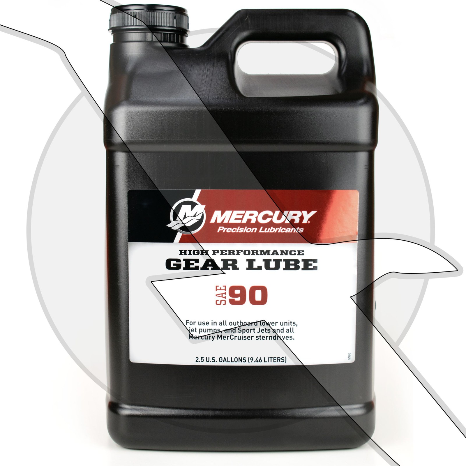 Mercury Marine Mercruiser 2.5 Gal Gear Lube 92-858065K01 92-8M0222071 858065Q01