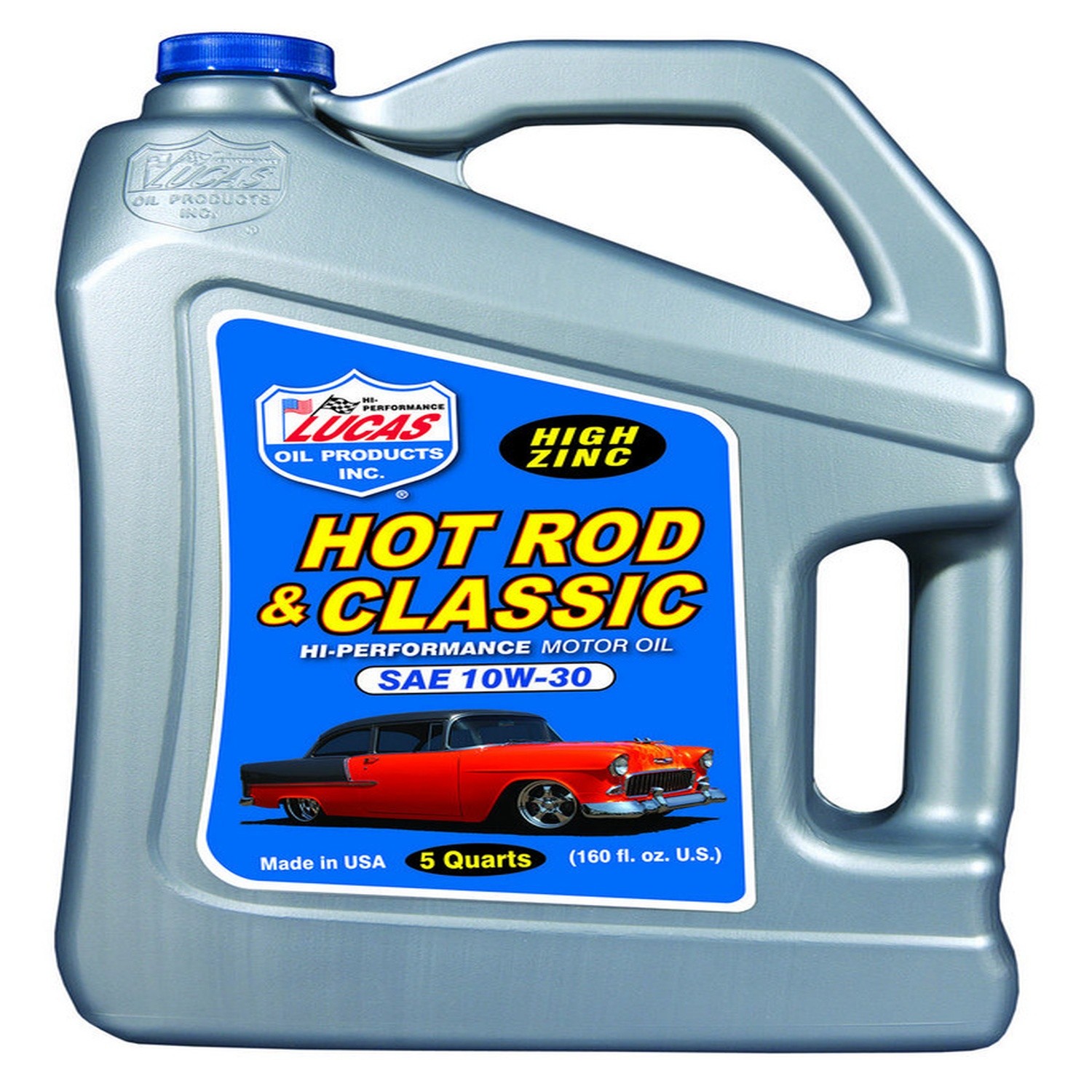 Lucas Oil LUC10679, One 10W30 Petroleum Oil 5Qt Jug Performance Racing Parts