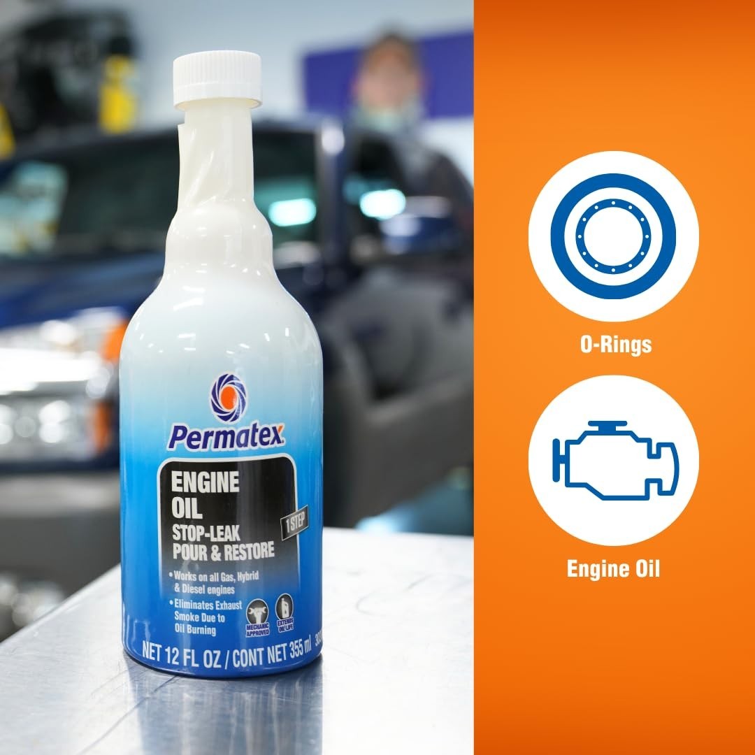 30302 Engine Oil Stop Leak – Long Lasting Protection for Your Engine, 12 fl oz