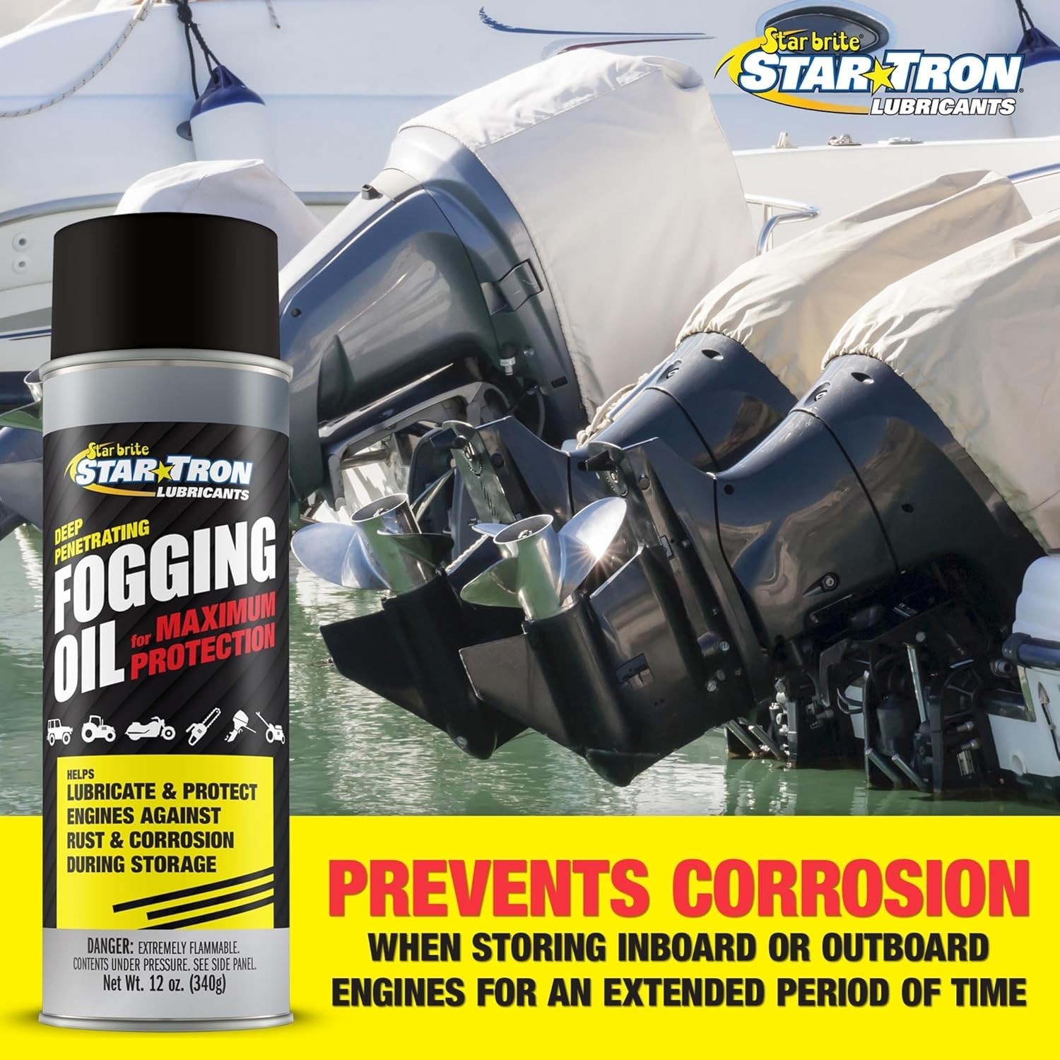 Fogging Oil – Professional Grade – Maximum Protection for All Engines in Seas…