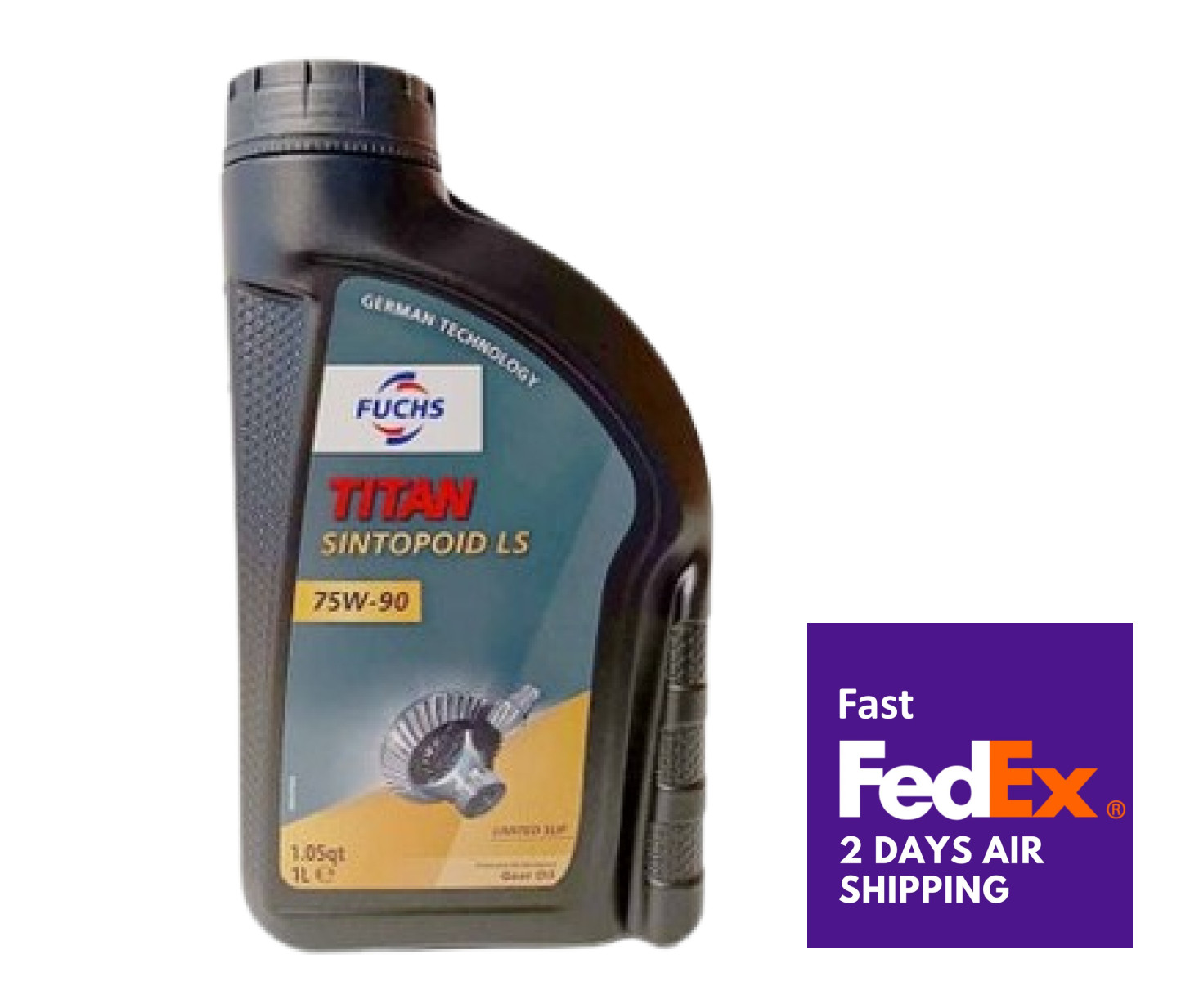 FUCHS TITAN SINTOPOID LS 75W90 1L GEAR OIL * 800360328 🚚 FAST 2-DAY SHIPPING