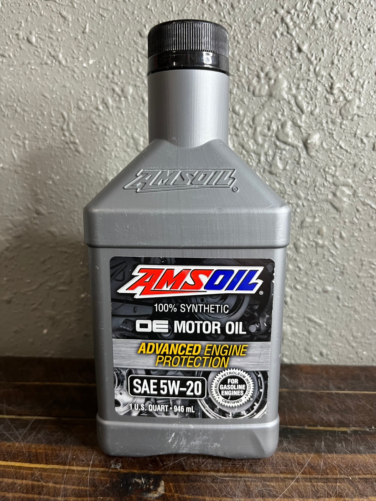 Amsoil 100% Synthetic OE Motor Oil Advanced Engine Protection SAE 5W-20 946mL