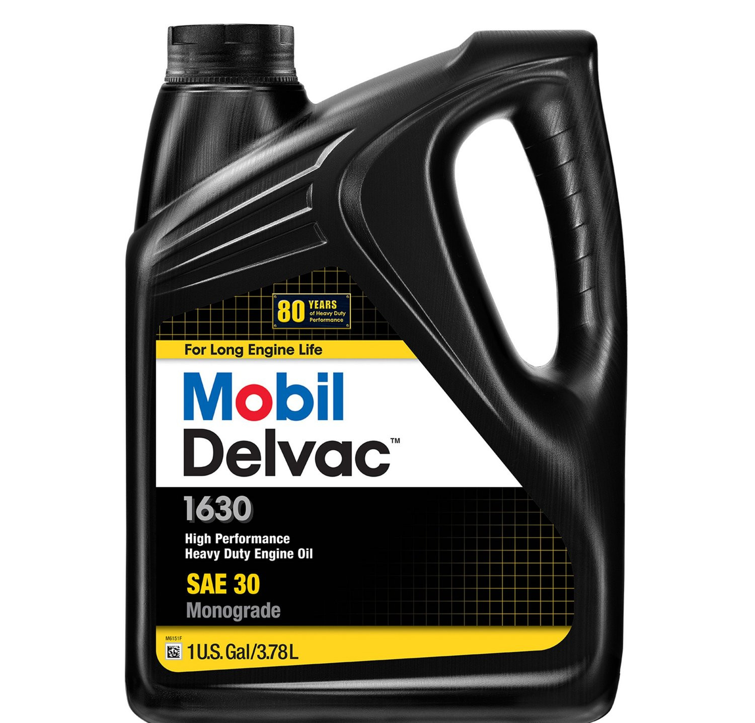 4 PACK – MOBIL 112826 Mobil Delvac 1630 High Performance Diesel Engine Oil 1 Gal