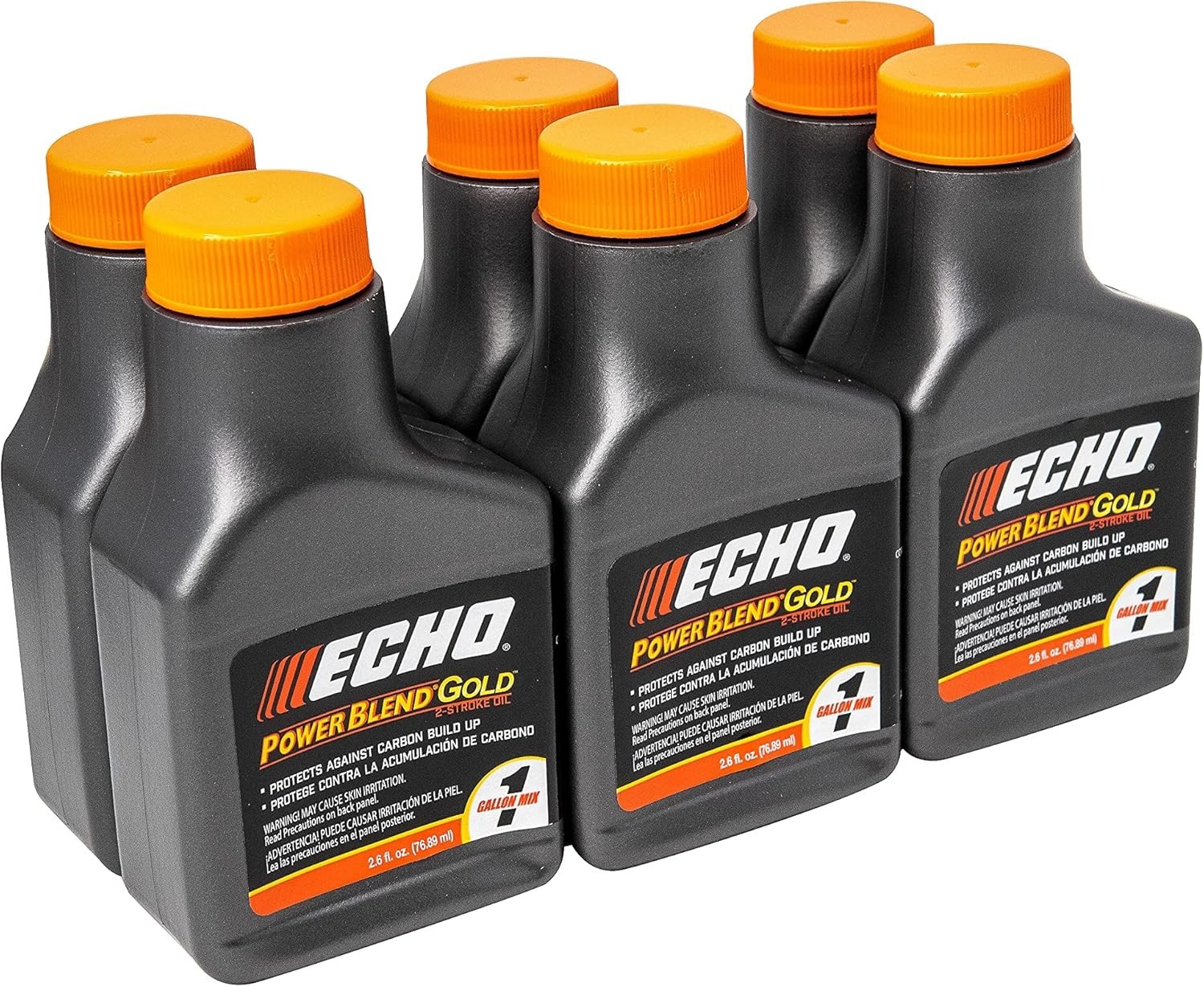 Power Blend Gold 2-Stroke Oil for Outdoor Tools – 50:1 Mix for Clean Performance