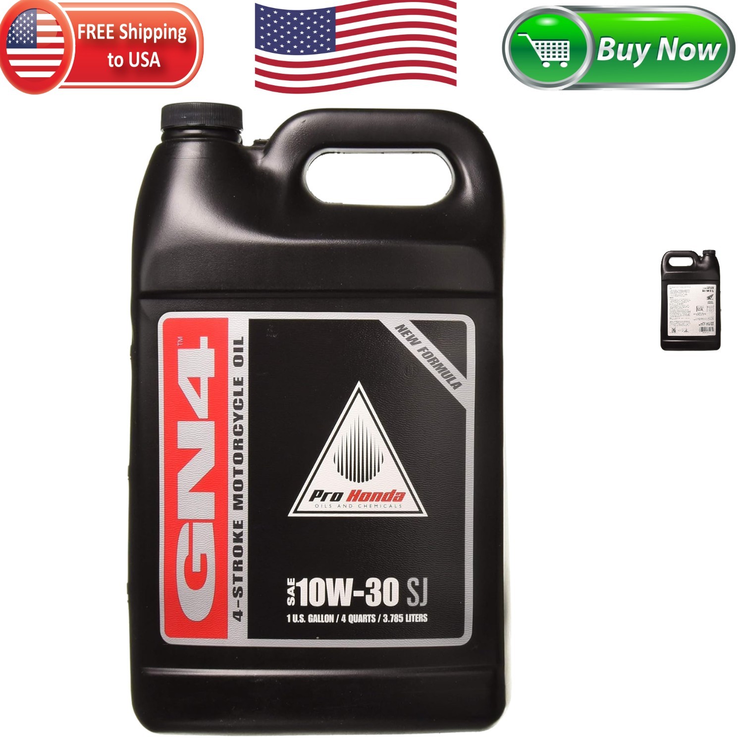 Honda Pro Honda GN4 Motor Oil – 10W30 – (1 Gallon) 08C35-A131L02