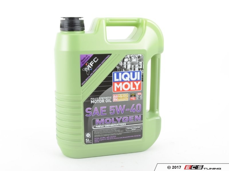 Liqui-Moly – Molygen New Generation Engine Oil (5w-40) – 5 Liter – 20232