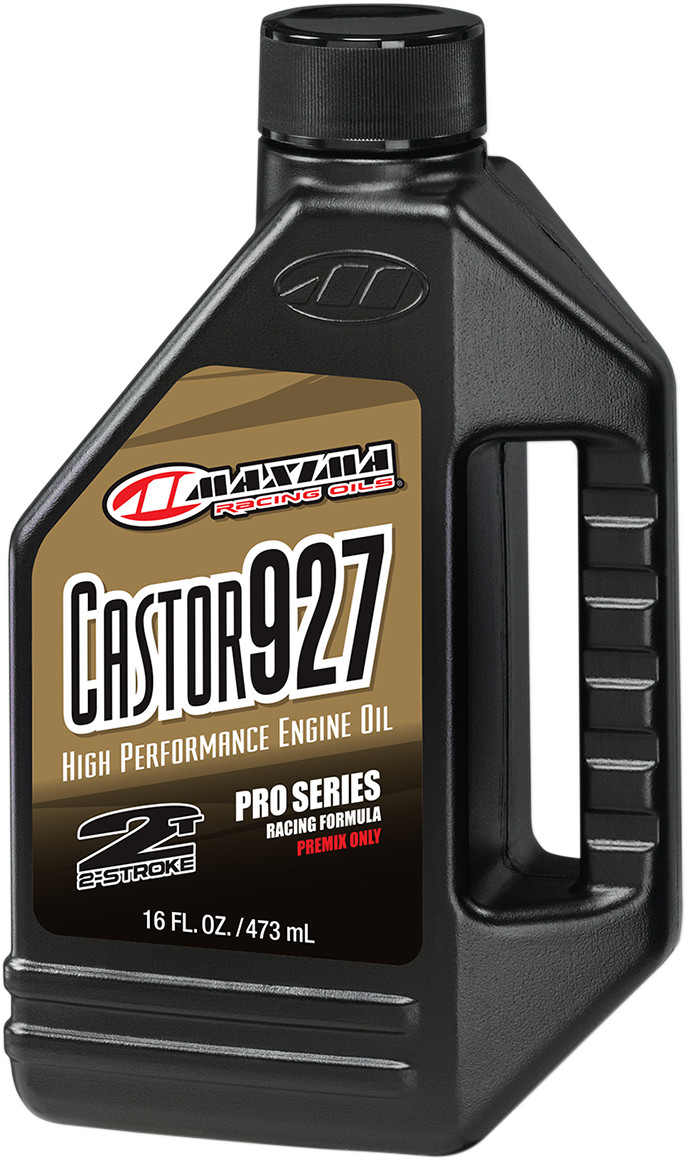 Maxima Racing Oil Castor 927 Pro Series 2T Engine Oil 16 oz 23916