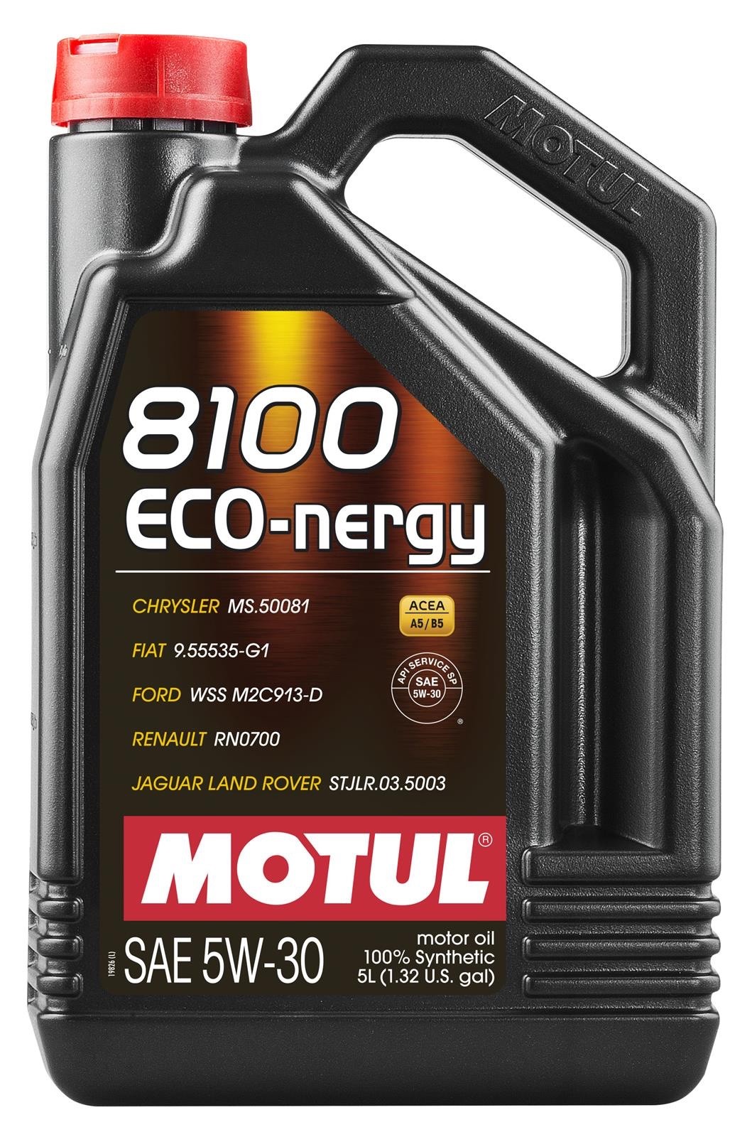 Motul 8100 Eco-nergy 5W-30 Synthetic Oil 5 Liters (102898)