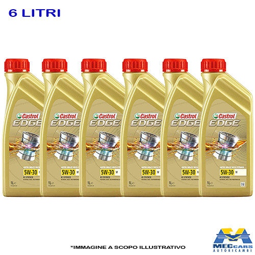 6 LITERS CASTROL EDGE 5W30 M OIL ENGINE Longlife 04 BMW MercedesBenz ACEA C3