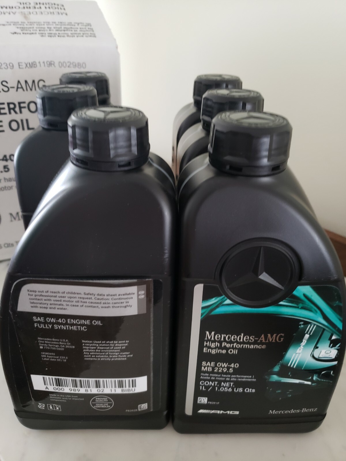 12L MERCEDES-AMG SAE MB/FUCHS 0W-40 SYN 229.50 ENG RACING USA & WORLD