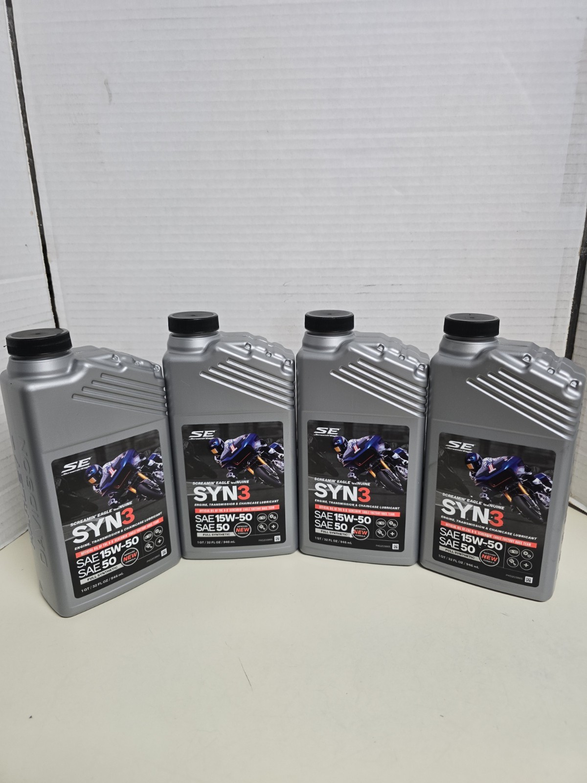 SYN3 15W-50 Harley Davidson Touring King Glide Screamin Eagle Full Synthetic