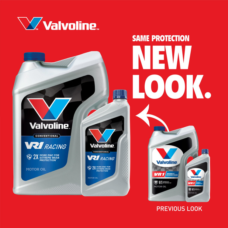 Valvoline VR1 Racing Oil 20W-50 High Zinc Conventional Motor Oil, 5 Quart