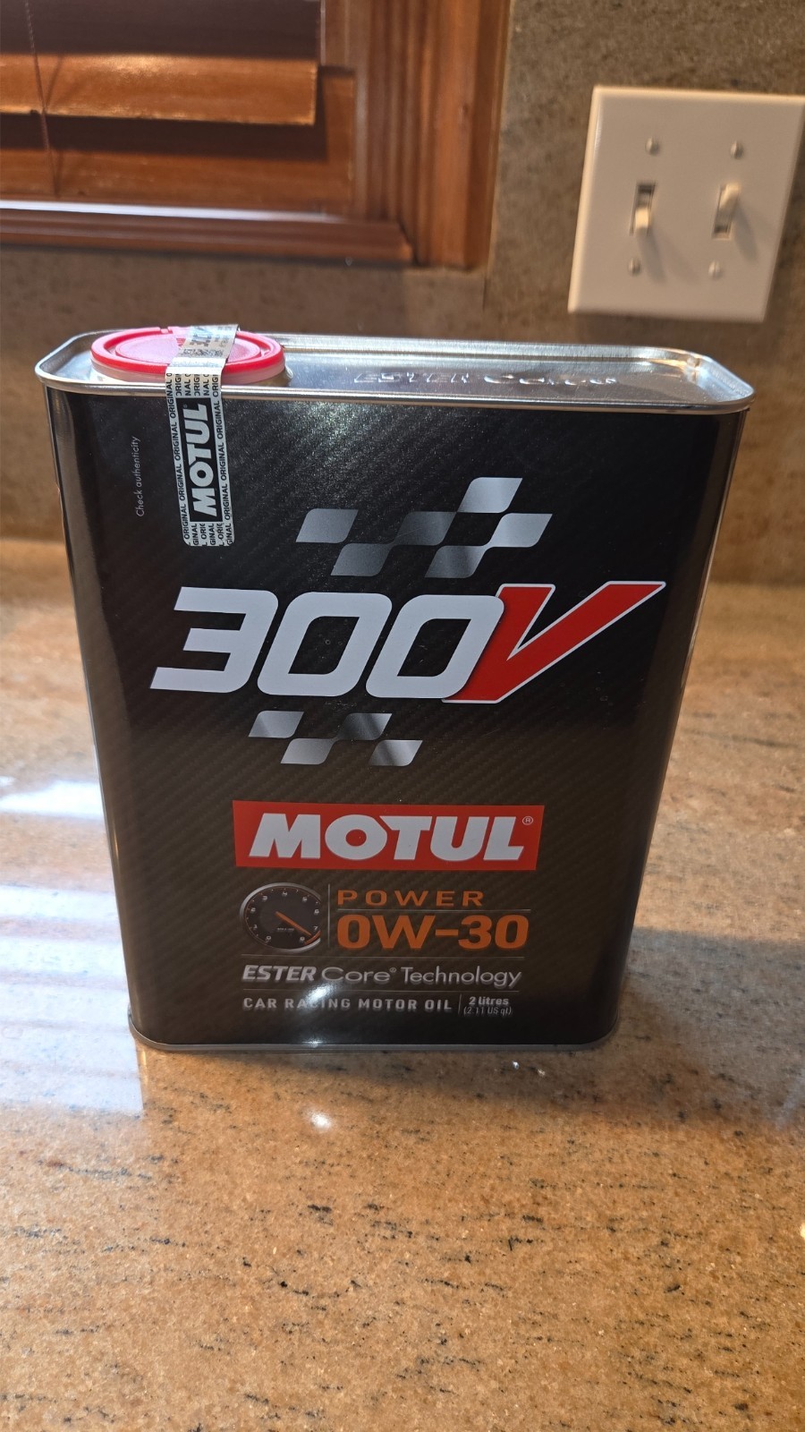 (6L=6.34 QT) MOTUL 300V 0W30 POWER RACING 100% SYNTHETIC ENGINE OIL 3 pack