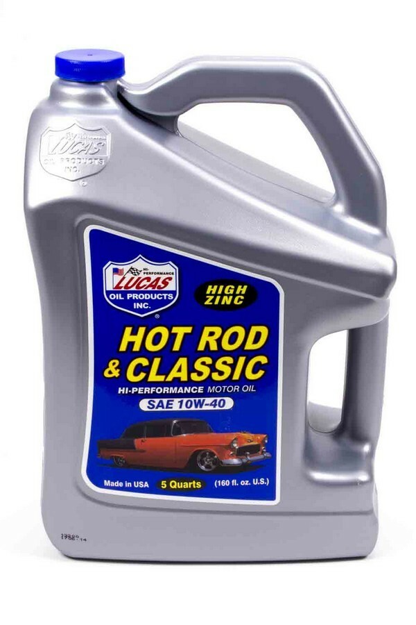 Lucas Oil Luc10683 10W40 Petroleum Oil 5Qt Jug
