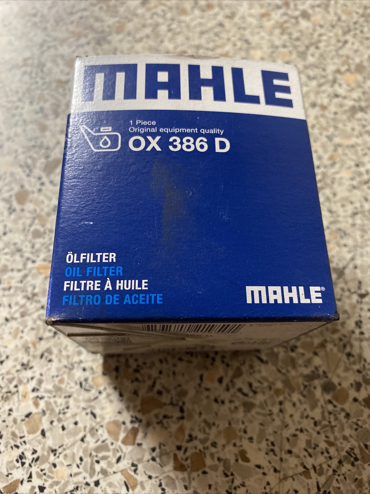 Mahle Oil Filter Ø 63.5 Mm (OX 386D) For Opel Astra H For Suzuki Sx4 / Classic