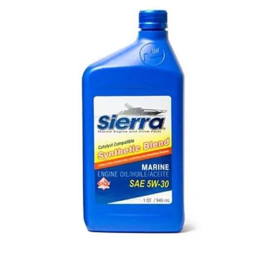 Sierra 5W30 FC-W Semi-Synthetic Oil Quart #18-9555CAT-2