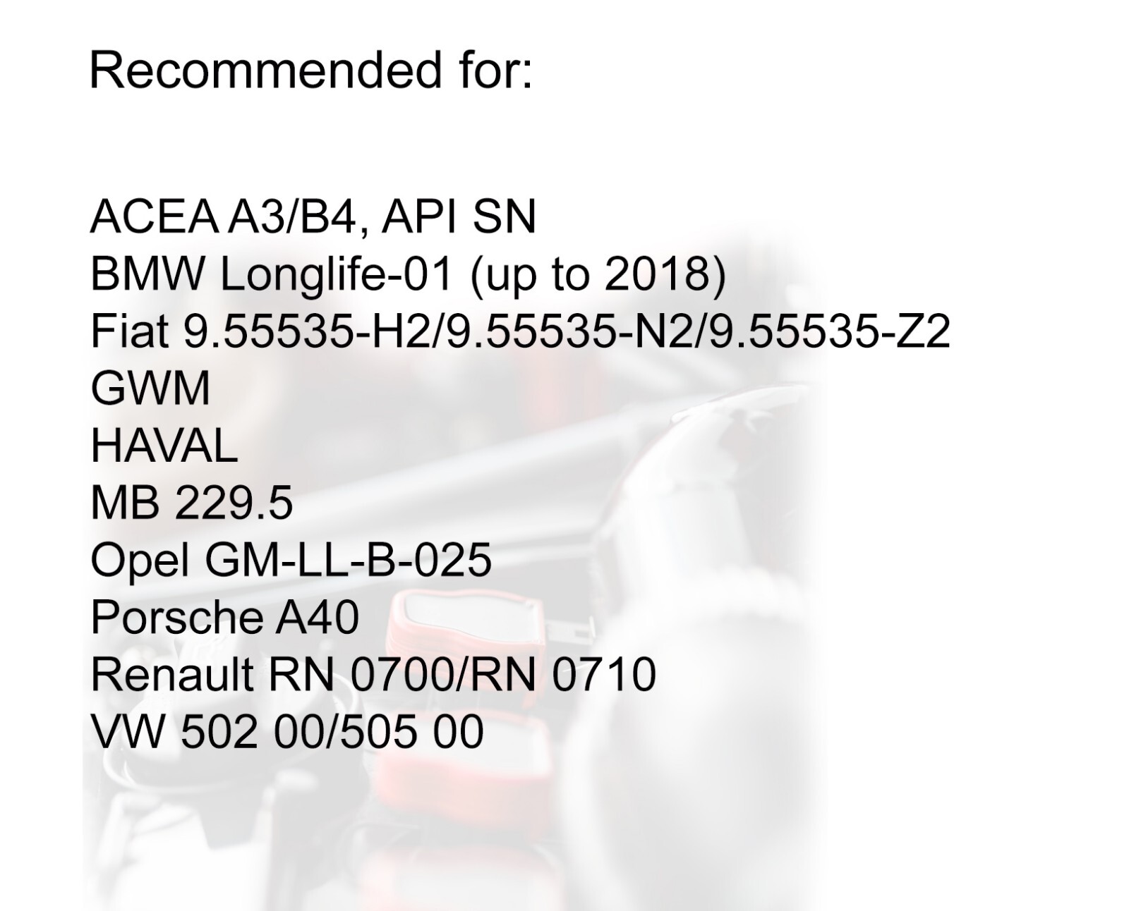 LIQUI MOLY MOLYGEN SAE 5W40 Engine Oil 20230