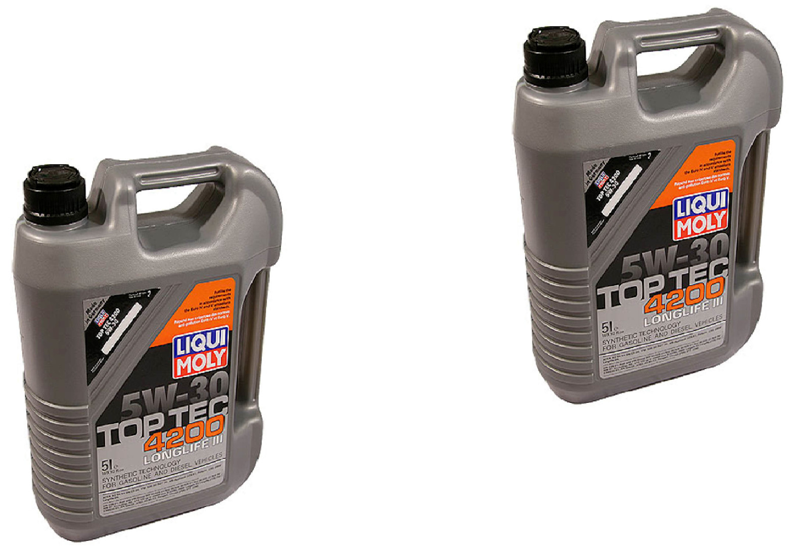 x10 LITER KIT Liqui Moly TOP TEC 4200 5w30 Synthetic Engine Motor Oil for Toyota