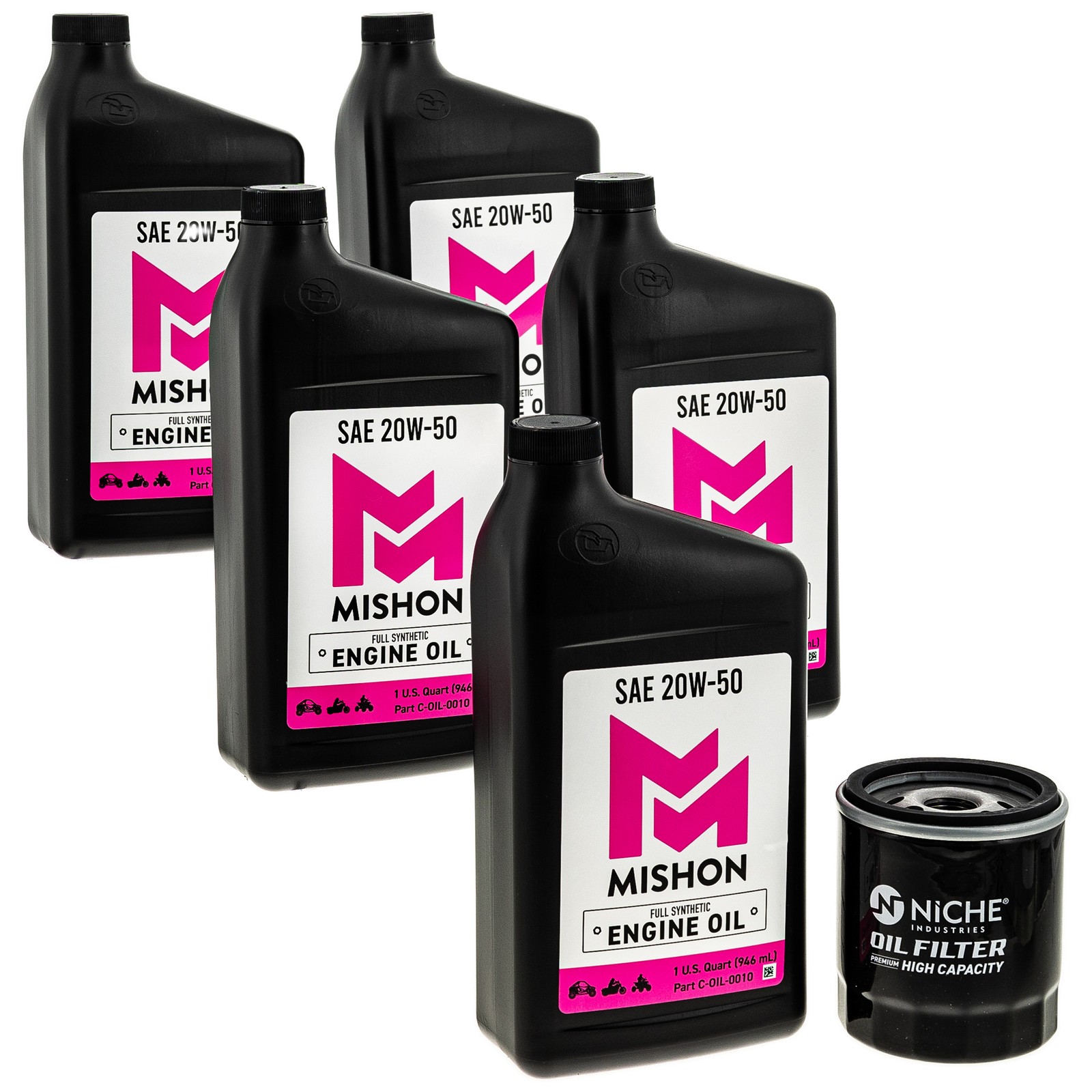 MISHON Engine Oil Change Kit for Harley-Davidson Electra Glide Classic Softail