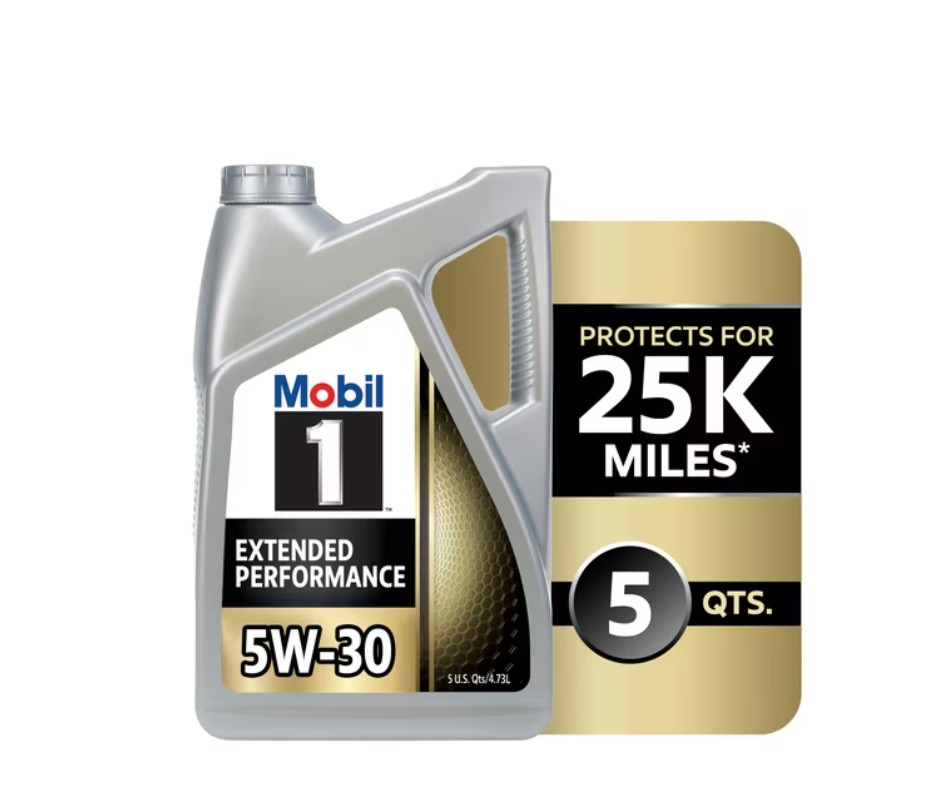 (4 pack) Mobil 1 Extended Performance Full Synthetic Motor Oil 5W-30, 5 Quart