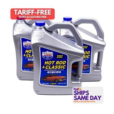 Lucas Oil 10683, Set of 3 10W40 Petroleum Oil 3X5 Qt Jug Performance Racing Part