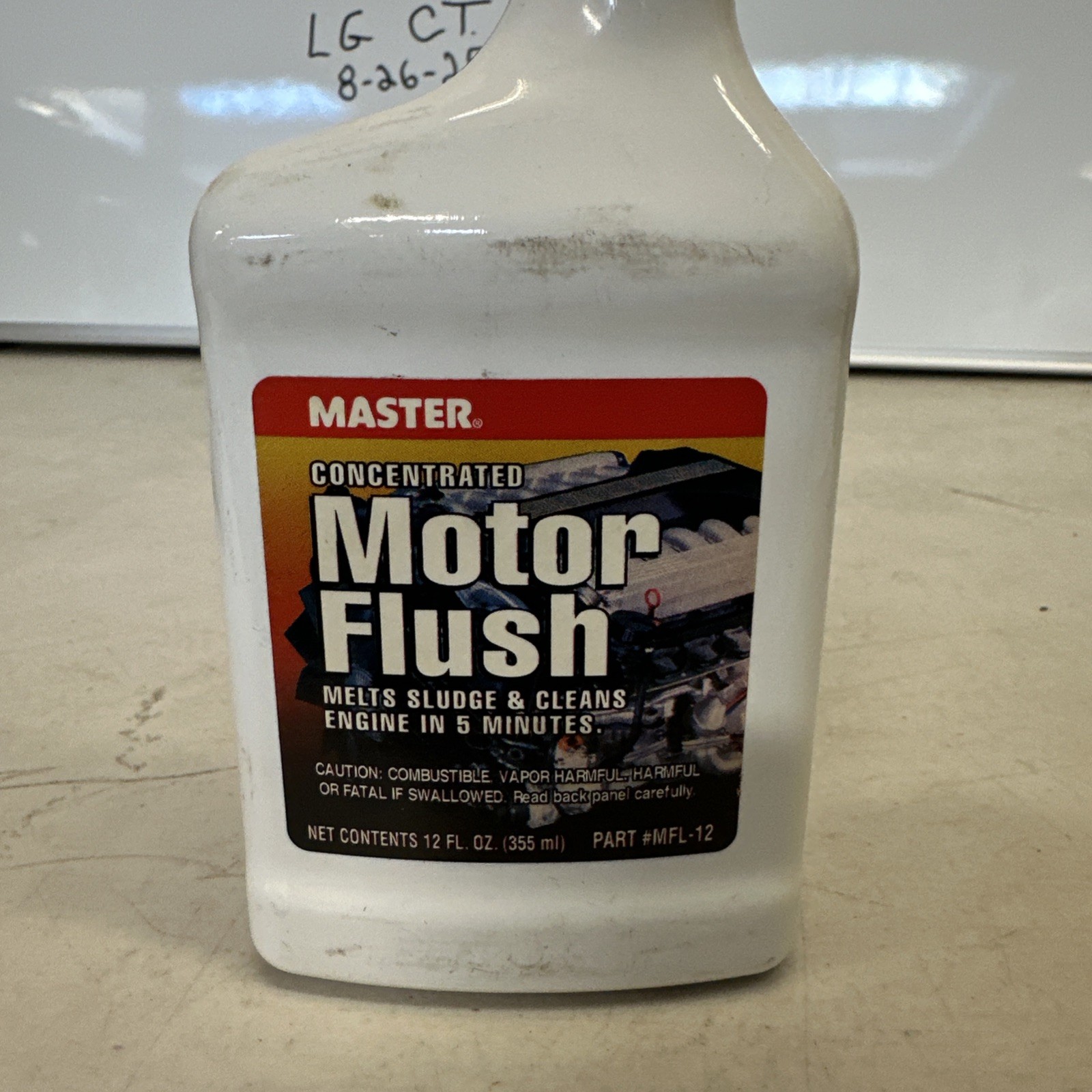 Master Brand Concentrated 12 Oz Engine Oil Flush Part MCL-12 Made In USA