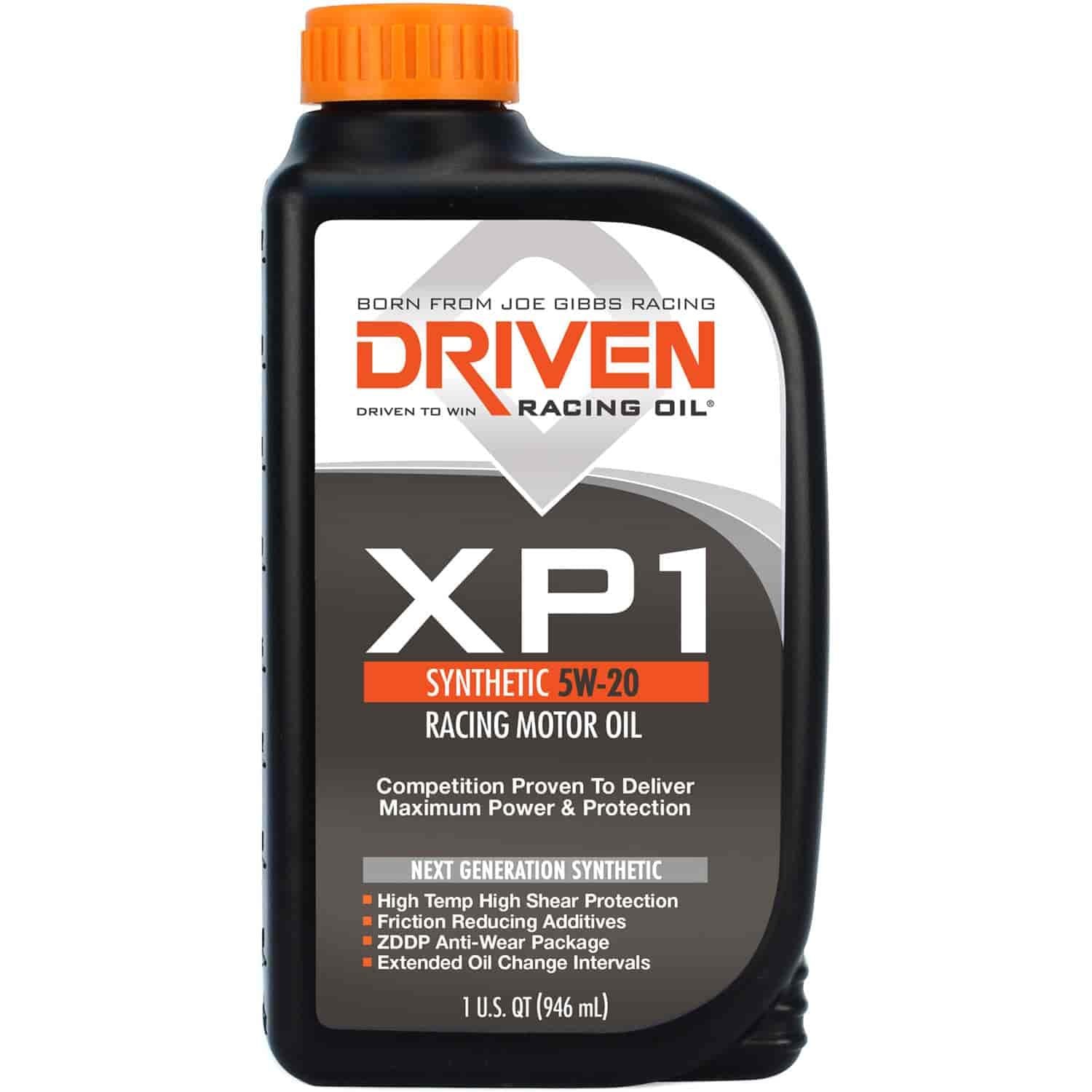 Driven Racing Oil 00006 XP1 5W-20 Synthetic Racing Oil