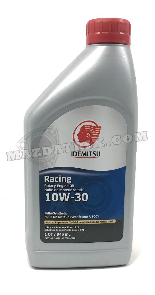 Idemitsu 10W-30 1qt. Synthetic Oil for Mazda Rotary FC3S, FD3S, SE3P, RX7, RX8,
