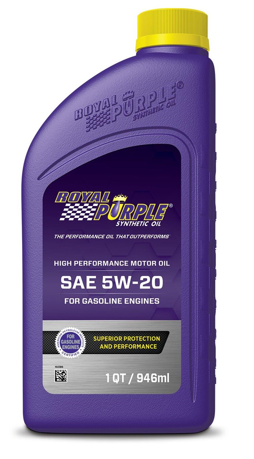 Royal Purple Multi-Grade Synthetic 5W20 Motor Oil 1 Quart # 01520