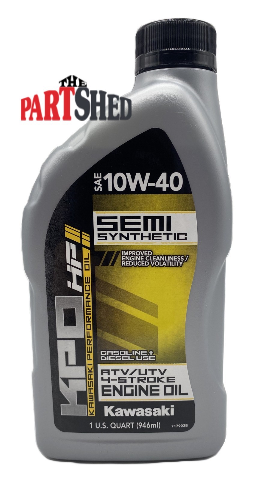 Genuine Kawasaki KPO 10W40 ATV/UTV/SXS Semi-Synthetic Engine Oil K61027-300-01Q