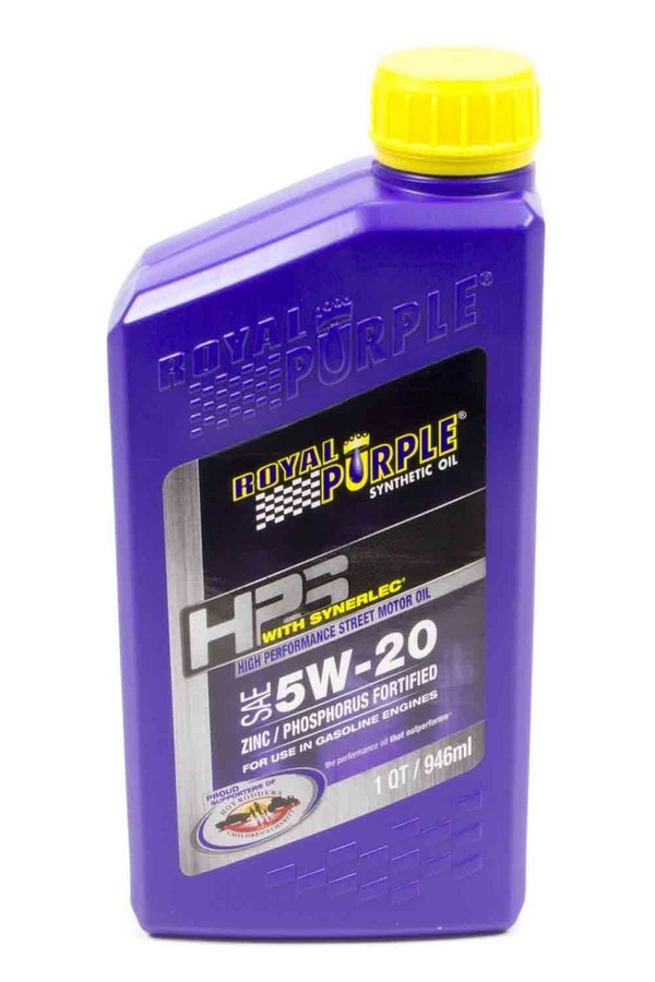 Royal Purple 36520, Set of 6 5W20 Hps Multi-Grade Oil Case 6X1 Quart Performance