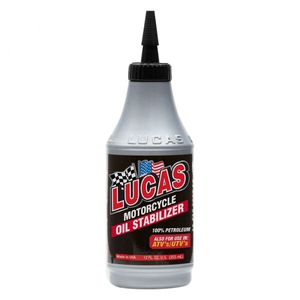 Lucas Oil® 10727 – Motorcycle & ATV/UTV Oil Stabilizer 12oz