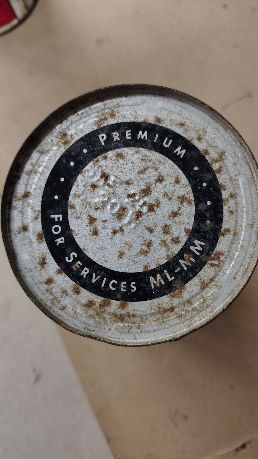 Vintage Penn Drake Motor Oil 1 Qt Tin Can 1950s Drake Well Graphic Petroliana