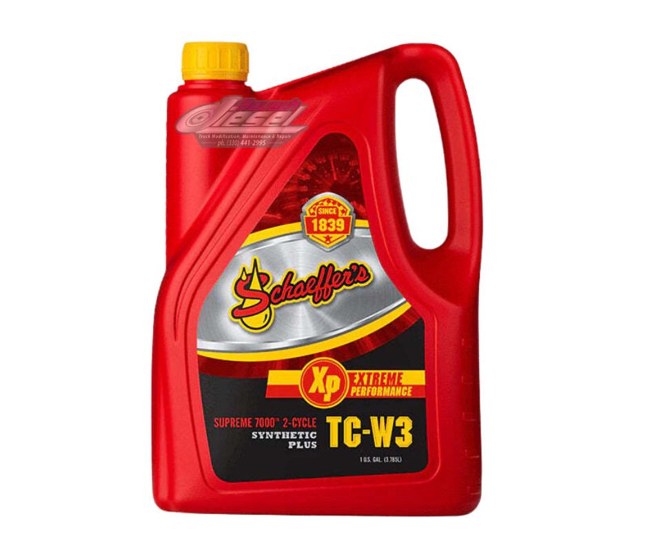 Schaeffer’s Oil Supreme 7000 Synthetic Plus 2-Cycle Oil TC-W3 (1 gallon) #706