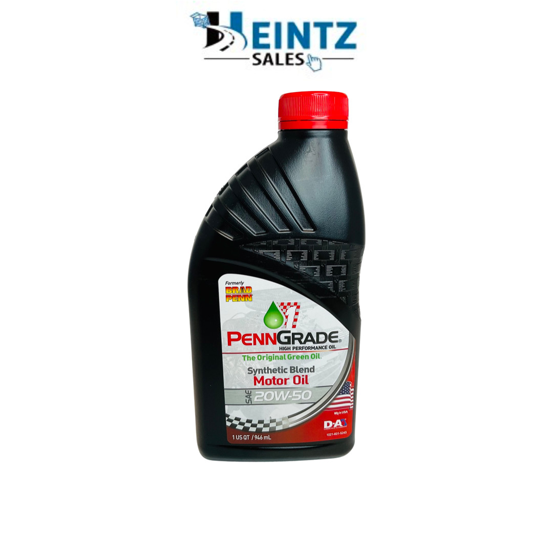 PennGrade Brad Penn 009-7119 SAE 20W-50 Grade 1 High Performance Oil, 1 quart