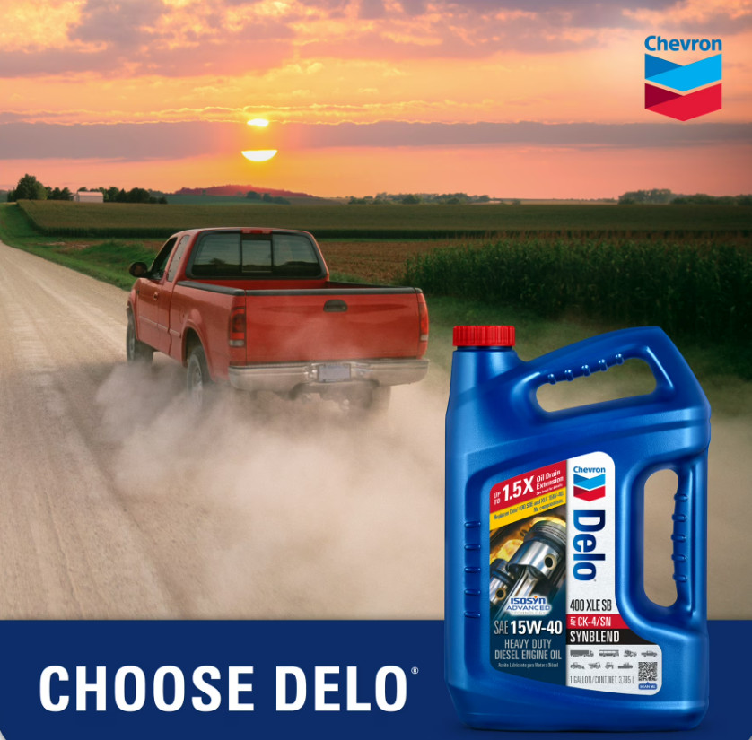 Delo 400 XLE SB 15W-40 Heavy-Duty Diesel Engine Oil (Synthetic Blend) – 6 pack