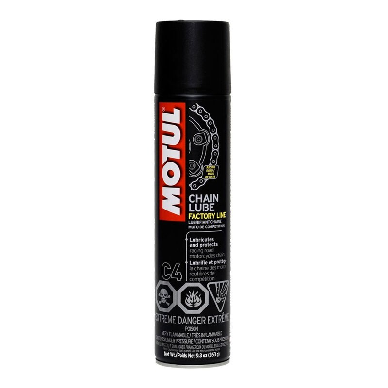 MOTUL C3 CHAIN LUBE SPRAY LUBRICANT 400ml FACTORY LINE RACING MOTORCYCLE CHAIN