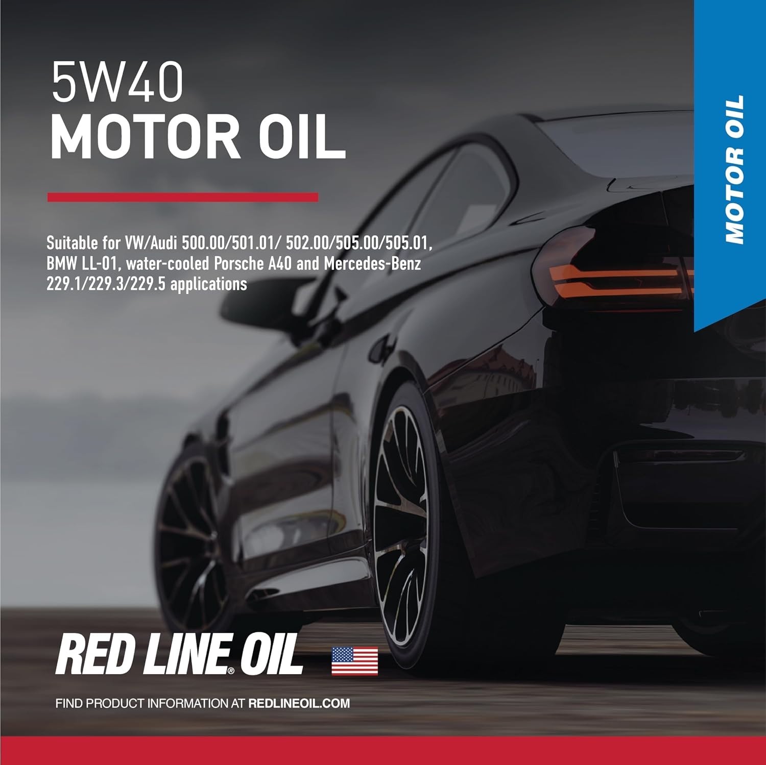 15404 SAE 5W40 Fully Synthetic Motor Oil – 1 Quart