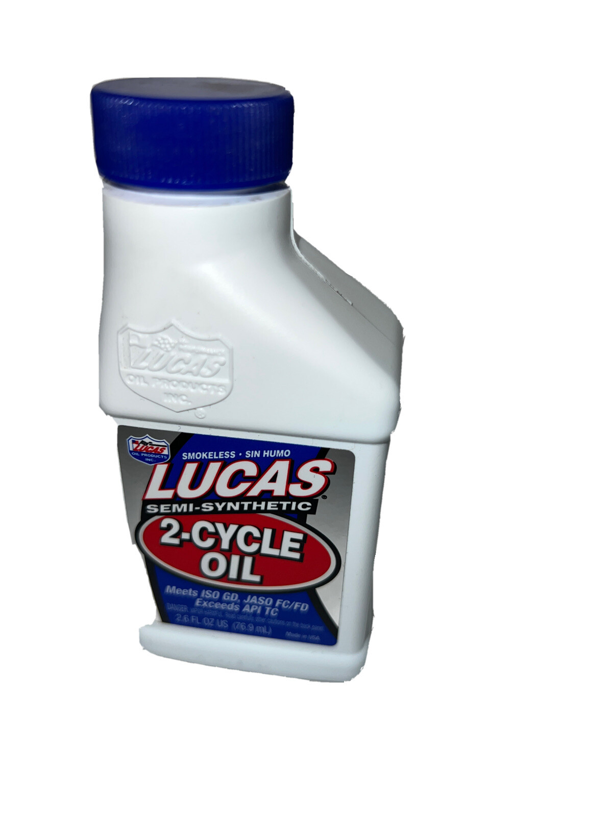 LUCAS SEMI-Synthetic Blend 2T 2-Cycle/ Stroke Pre-Mix Engine Motor Oil 2.6 oz