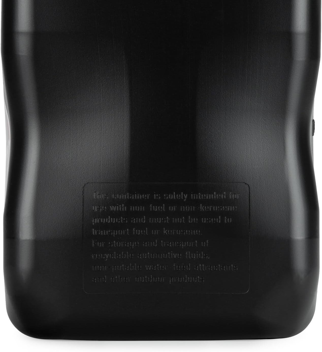 Fuels Motorsports Jug 5.5 Gal Black Square